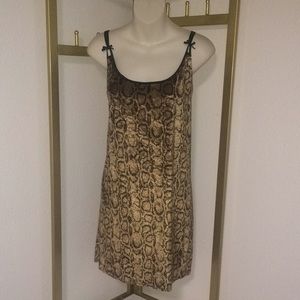California Dynasty Snakeskin Print Nightie